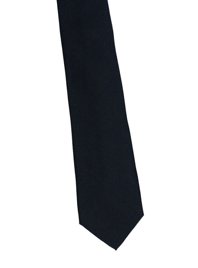 Melna zīda kaklasaite