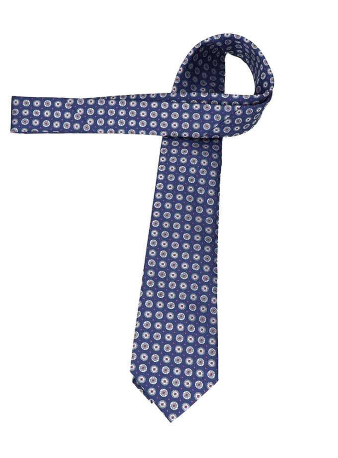 zila kaklasaite ar rakstu
