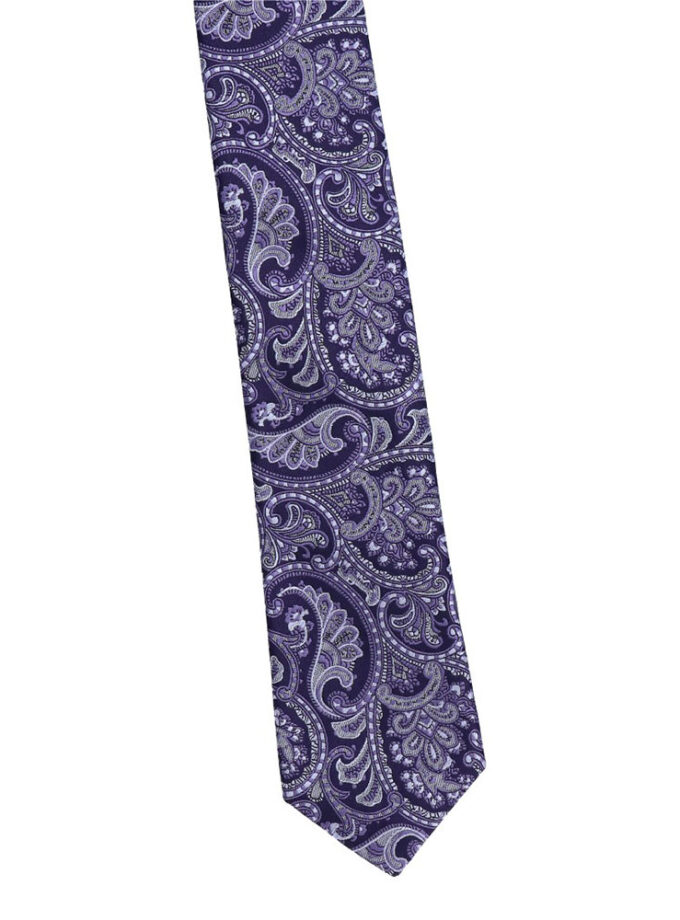 Violeta kaklasaite ar austrumniecisku rakstu
